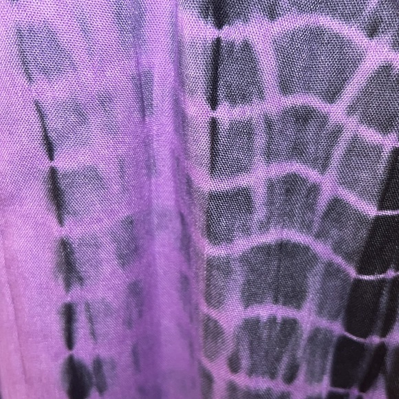 Woman’s Purple Bohemian Tie-dye Pants SIZE XL - Picture 8 of 8